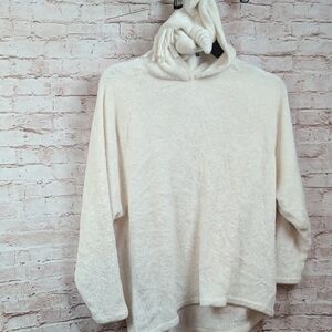 Justice Cream Hooded Unicorn Sleep Shirt 16 18